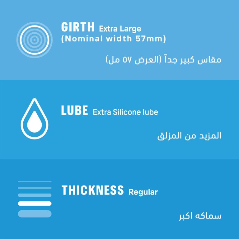 Durex Thin Feel XL Condoms - Extra Large Size 12 Pcs - Image 2