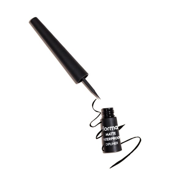 Flormar Matte Waterproof Dipliner - Black - Image 4