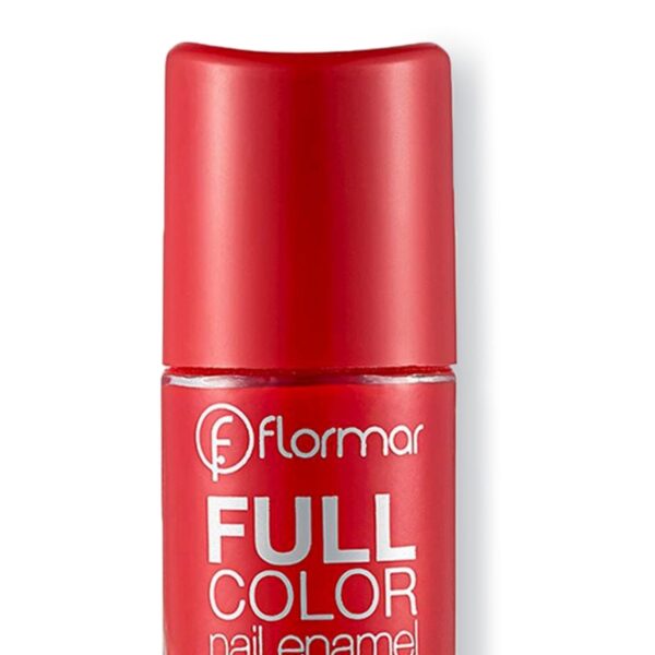 Flormar Full Color Nail Enamel FC08 - Long-Lasting Glossy Finish - Image 2