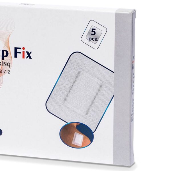 First Step Medical Dressing 5*7 cm - 5 Pieces - Image 4