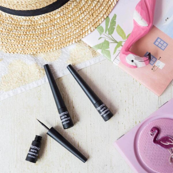 Flormar Matte Waterproof Dipliner - Black - Image 6