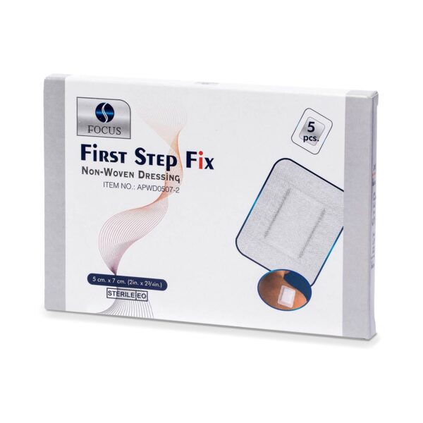 First Step Medical Dressing 5*7 cm - 5 Pieces - Image 2