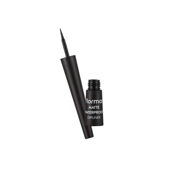Flormar Matte Waterproof Dipliner - Black - Image 3