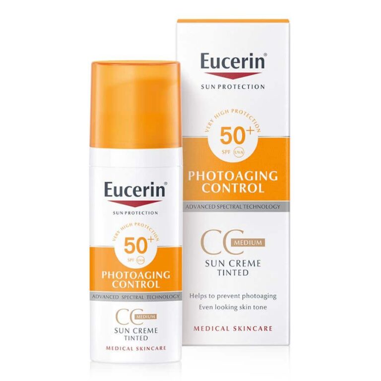 Eucerin Sun Creme Face Tinted CC SPF 50+ 50 ml - Image 3