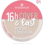 Essence 16h Cover & Last Powder Foundation 01 - Nude