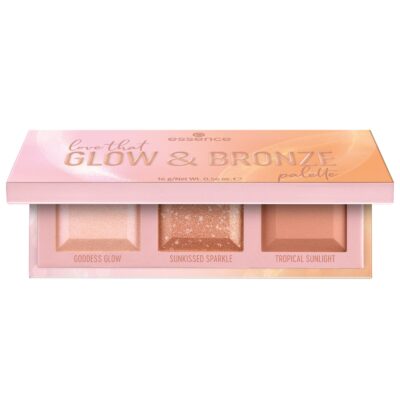 Essence Love That Glow & Bronze Palette - Perfect Highlighting & Bronzing Palette