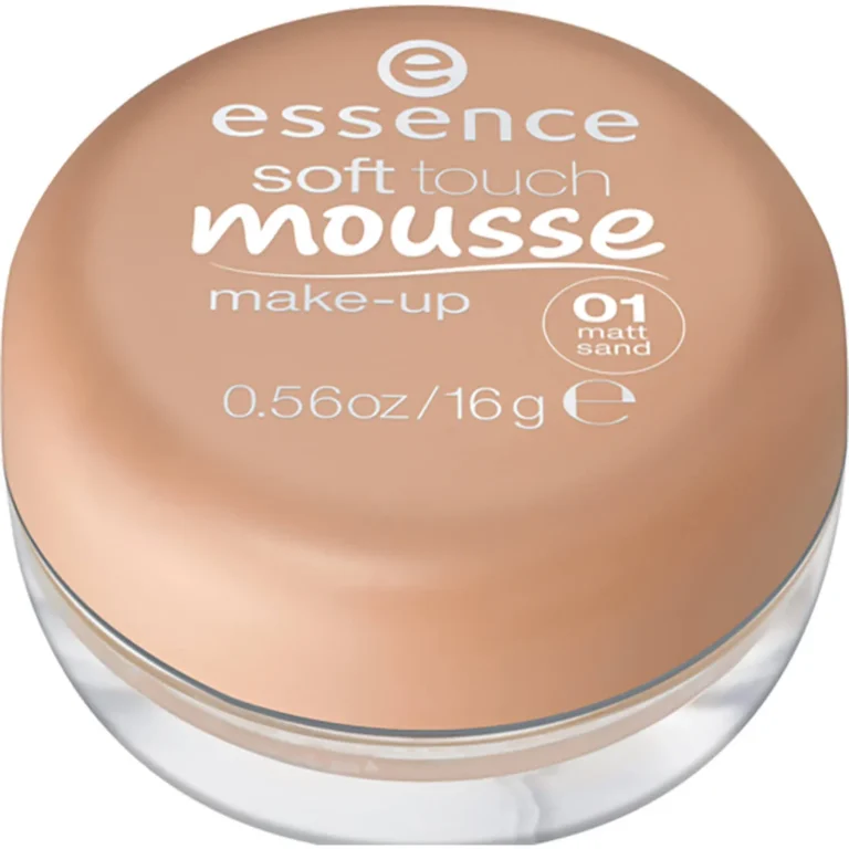 Essence Soft Touch Mousse Make-Up 01- Beige - Image 1