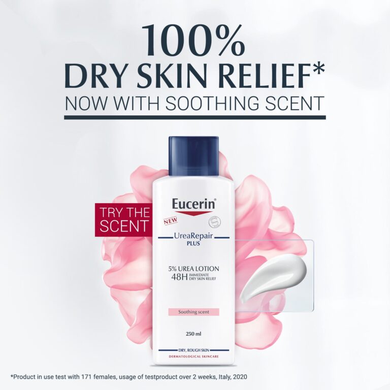 Eucerin Urea Body Lotion Scented 5% 250ml - Image 6