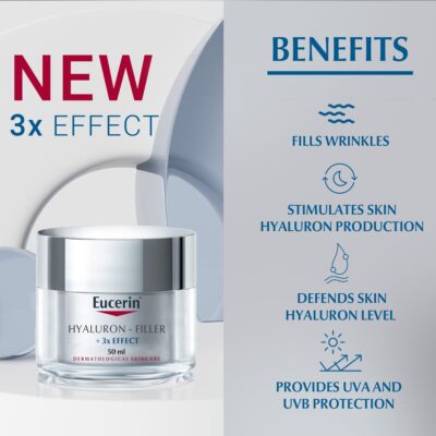 Eucerin Cream Hyaluron-Filler For Day SPF 15 50ml