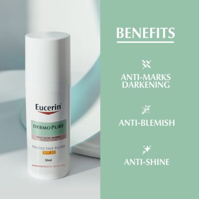 يوسيرين ديرموبيوريفير سائل واقي من الشمس بعامل حماية 30 SPF 50 مل