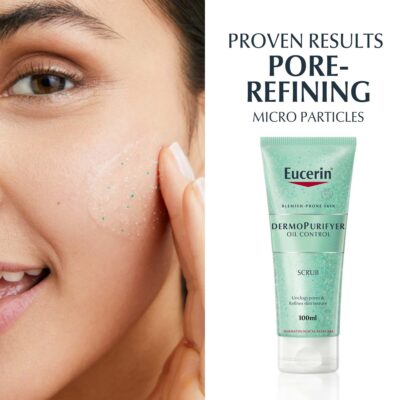 Eucerin Scrub Dermopurifye Oil Free 100ml