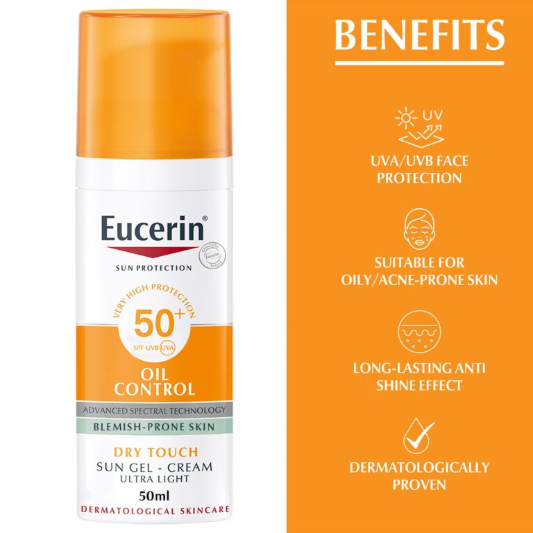 ⁦يوسرين كريم جل +SPF 50 للبشرة الدهنية 50 مل⁩ - الصورة ⁦6⁩