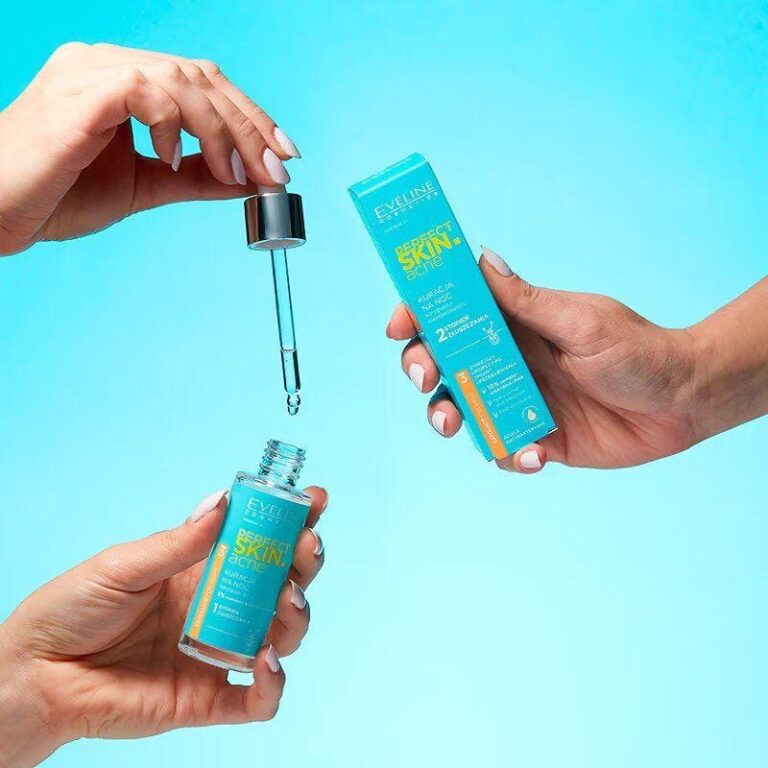 Eveline Perfect Skin Acne Night Exfoliating Serum 5% 30ml - Image 4