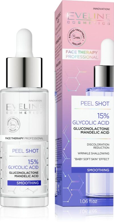 Eveline Serum Shot 15% Glycolic Acid Smoothing 30ml