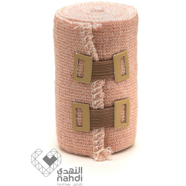 First Step Elastic Bandage Brown 7.5 cm Fcs006-2 - Optimal Support - Image 1