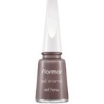 Flormar Nail Enamel 427 - Brown: Long-Lasting Shine