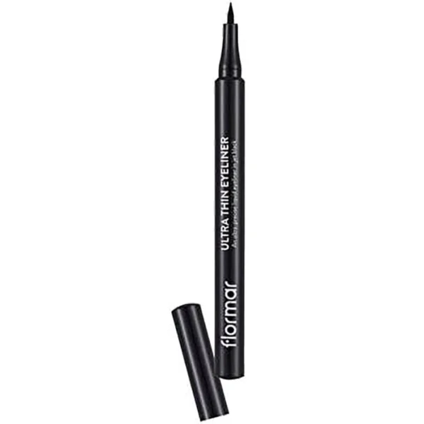 Flormar Ultra Thin Eyeliner Black - Precise Definition for Mesmerizing Eyes - Image 1