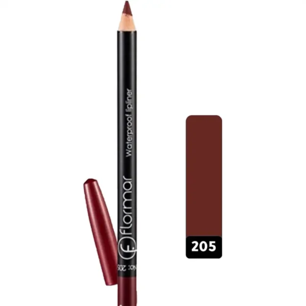 Flormar Water-Proof Lipliner Pencil - Brown - Image 1