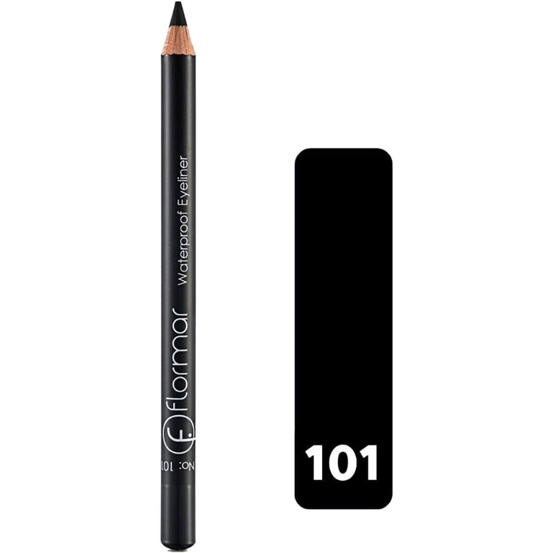 flormar-waterproof-eyeliner-pencil-101_1_1.jpg Flormar Waterproof Eyeliner Pencil 101 - Black - Image 1