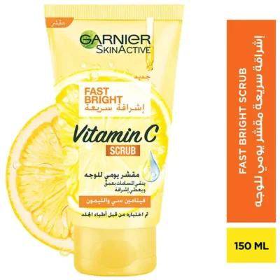 Garnier Fast Bright Vitamin C Scrub 150 Ml