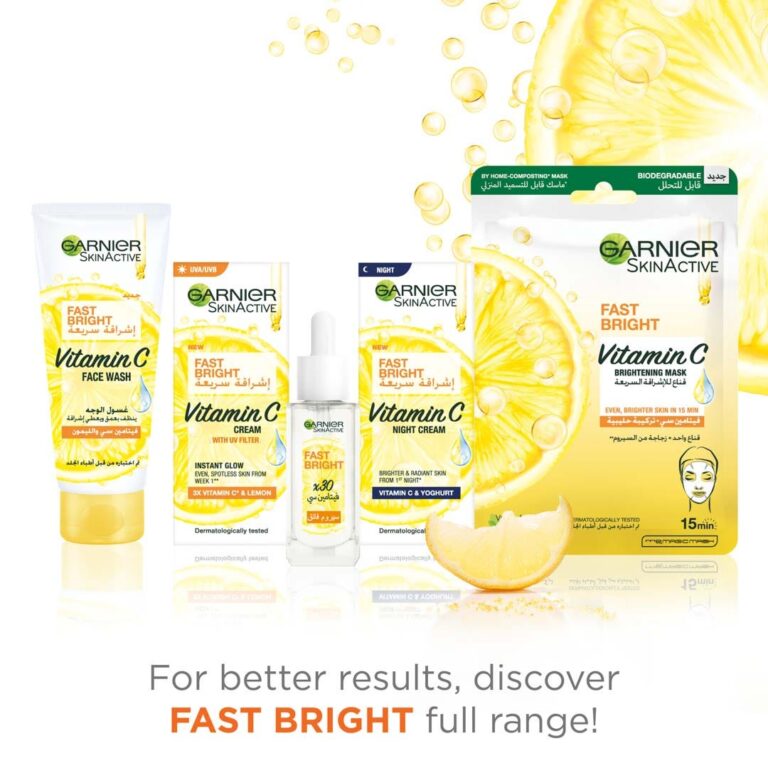 Garnier Fast Bright Night Cream - 50 ml - Image 6