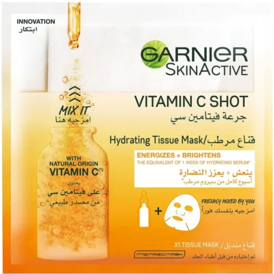 Garnier SkinActive Vitamin C Shot Fresh-Mix Tissue Mask