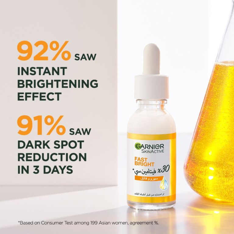 Garnier Skin Active Fast Bright Vitamin C Serum 30 ml - Image 4