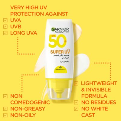 Garnier Skinactive Super UV Invisible Serum Sunscreen 30ml