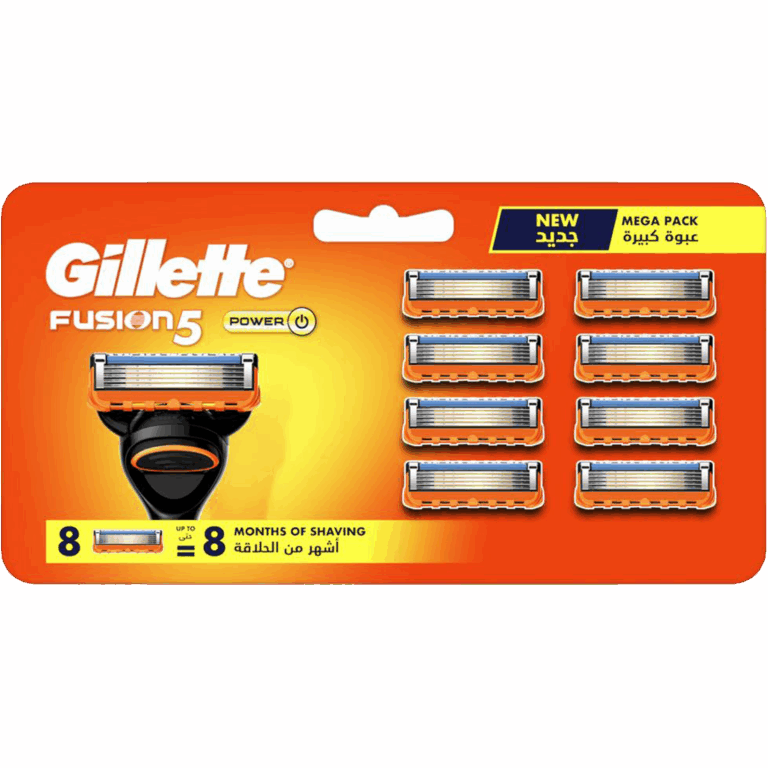 Gillette Fusion5 Power Refill Blades 8 Pcs - Image 1