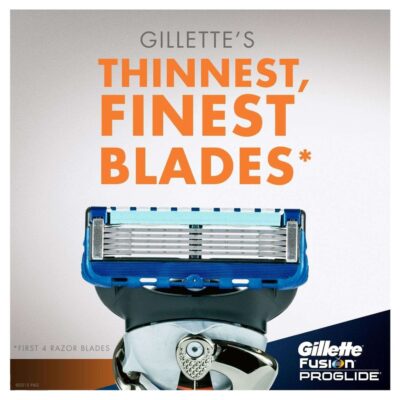 Gillette Fusion5 ProGlide Men’s Razor Blade Refills 4 Count