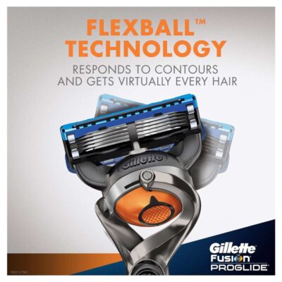 Gillette Fusion5 ProGlide Men’s Razor Blade Refills 4 Count