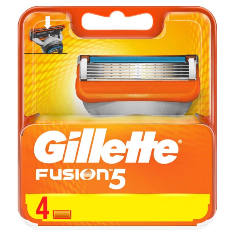 Gillette Fusion5 Men’s Razor Blade Refills 4 Count - Image 1