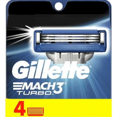Gillette Blades Mach3 Turbo Refill 4 pcs