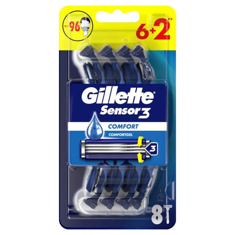 Gillette Blue3 Comfort Razor Promo (6+2) Pcs Free - Image 2