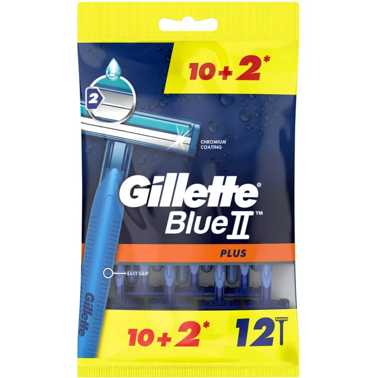 Gillette Blue II Plus Razor Promo Pack 10+2 - Image 1