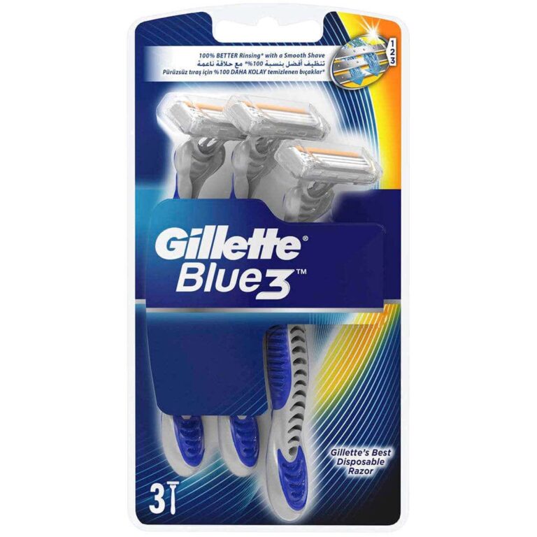 Gillette Razor Disposable Blue3 3 pcs - Image 1