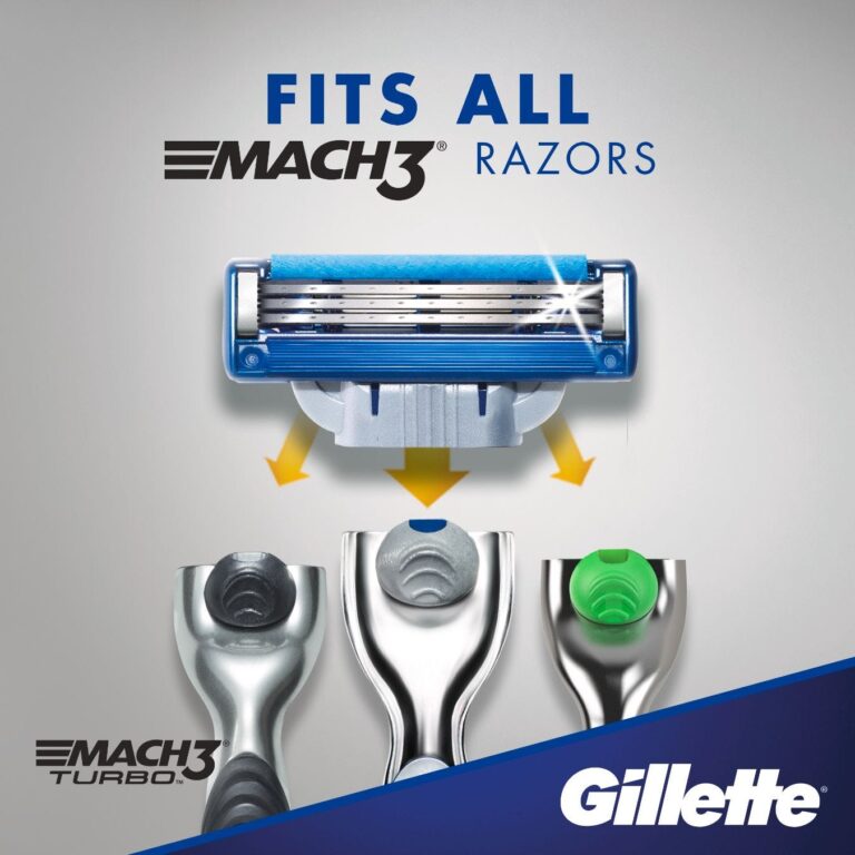 Gillette Razor Mach3 Turbo 2 Blades - Image 4