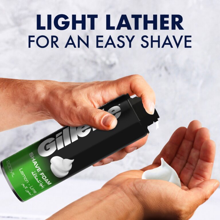 Gillette Shaving Foam Lemon 200 ml - Image 3