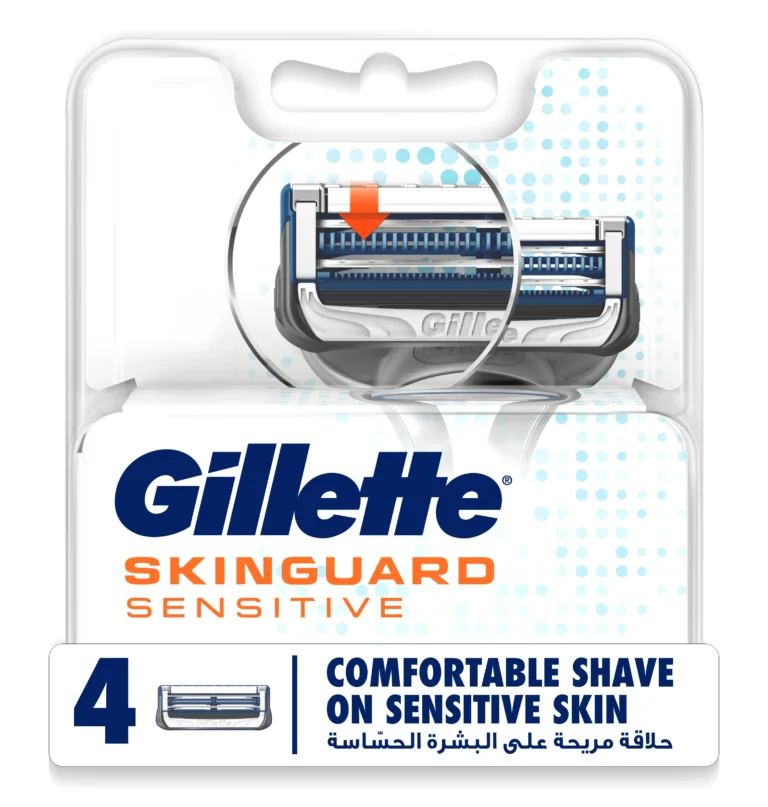 Gillette SkinGuard Sensitive Blades Refill 4 pcs - Image 1