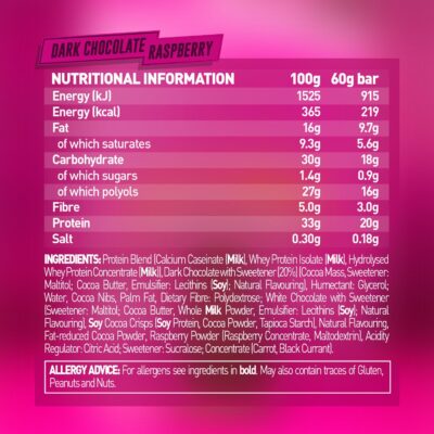 Grenade Carb Killa Protein Bar Dark Chocolate Raspberry 60gm
