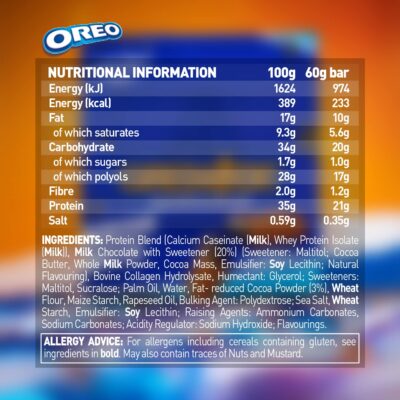 Grenade Carb Killa Protein Bar Oreo Flavor 60 Gm