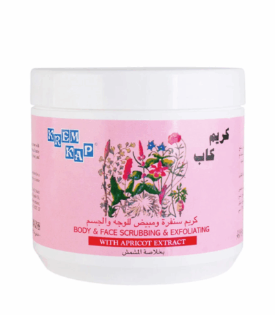 Krem Kap Exfoliating Face & Body Scrub Apricot 500ml