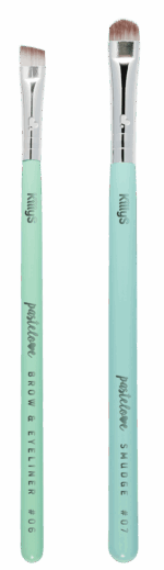 ⁦كيليز باستيلوف جرين تي فرشاة حواجب و ايلاينر | KillyS Pastelove Green Tea Eyebrow & Eyeliner Brush⁩ - الصورة ⁦7⁩