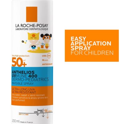 La Roche Posay ANTHELIOS UVMUNE400 DERMO-PEDIATRICS INVISIBLE SPRAY SPF50+ 200ML