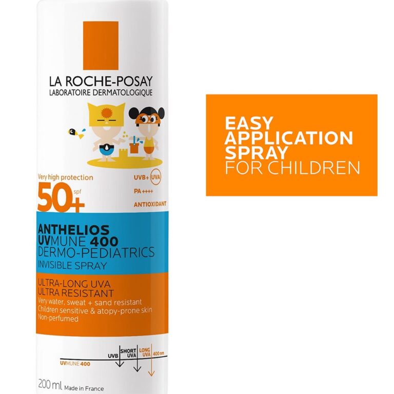 La Roche Posay ANTHELIOS UVMUNE400 DERMO-PEDIATRICS INVISIBLE SPRAY SPF50+ 200ML - Image 3
