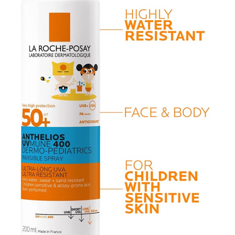 La Roche Posay ANTHELIOS UVMUNE400 DERMO-PEDIATRICS INVISIBLE SPRAY SPF50+ 200ML - Image 2