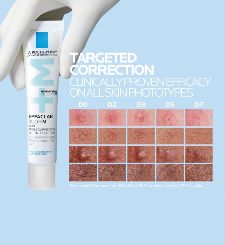La Roche Posay Effaclar Duo+M Acne Treatment Cream for Oily & Acne-Prone Skin 40 ml - Image 4
