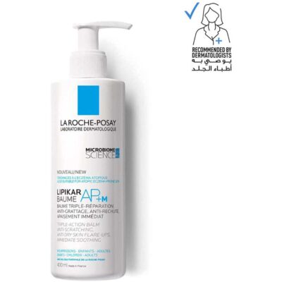 La Roche-Posay Lipikar Baume AP+ M: Deep Moisturizing Body Cream for Dry & Sensitive Skin