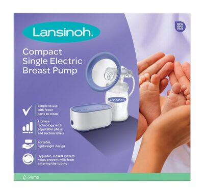 Lansinoh Compact Single Electric Breast Pump