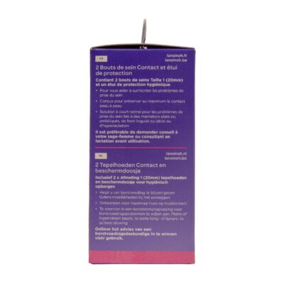 Lansinoh Contact Nipple Shields 20mm 2'S